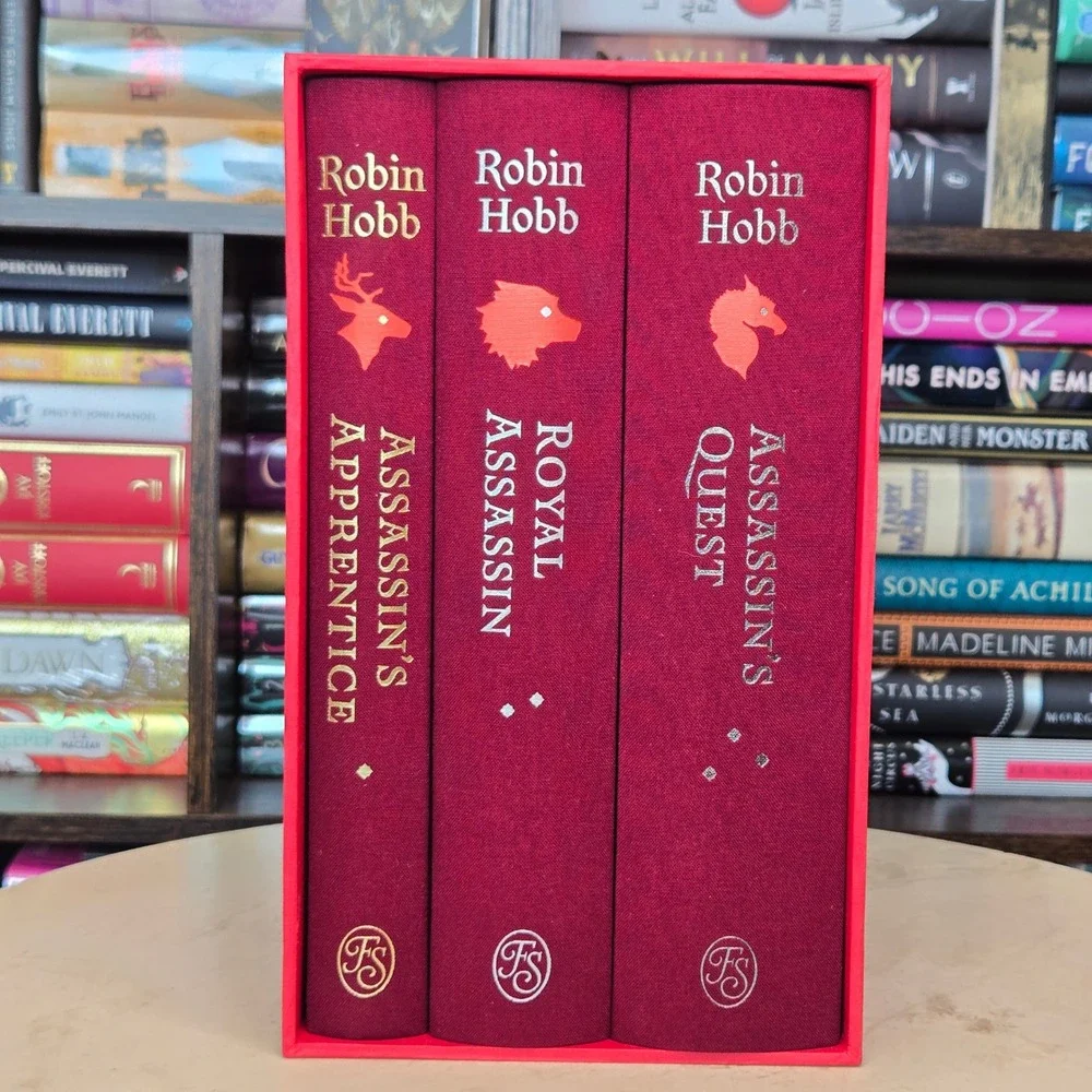 Robin Hobb Farseer Trilogy Folio Society 2nd Print Assassin's Apprentice Signed